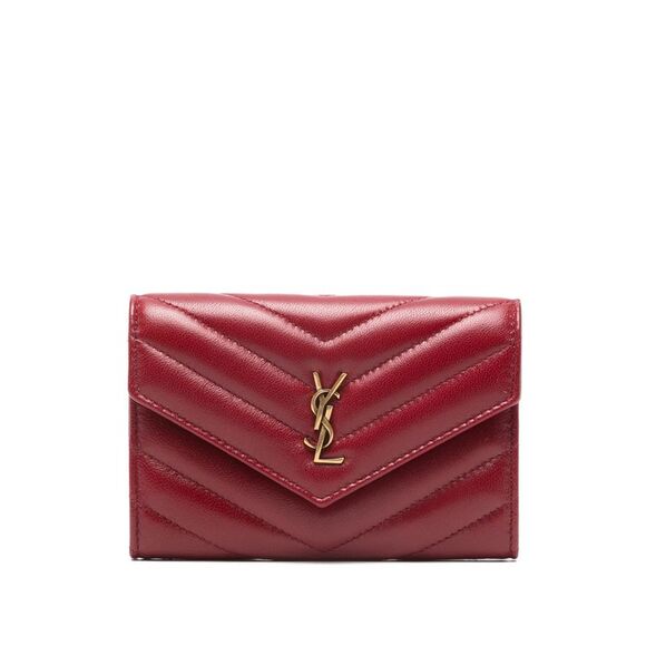 Saint Laurent Red Wallets & Purses Women
